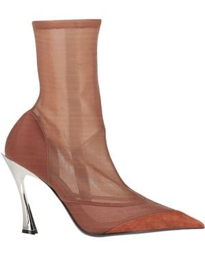 Mugler Ankle Boots - Brown