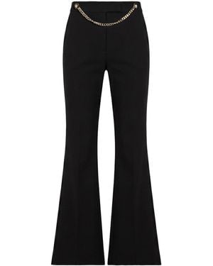 Gaelle Paris Pants Rayon, Polyamide, Elastane - Black