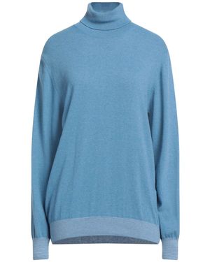 Berna Rollkragenpullover - Blau