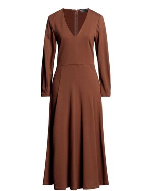 Beatrice B. Midi Dress - Brown