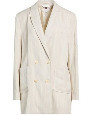 Tommy Hilfiger Blazer Lyocell, Linen - White