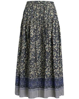 Ulla Johnson Midnight Maxi Skirt Cotton, Viscose - Gray