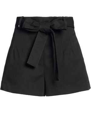 Moncler Shorts & Bermuda Shorts Polyester, Cotton - Black