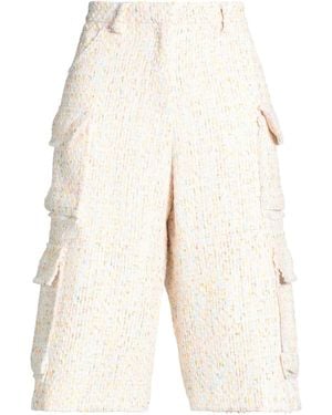 MSGM Shorts & Bermuda Shorts Polyester - Natural