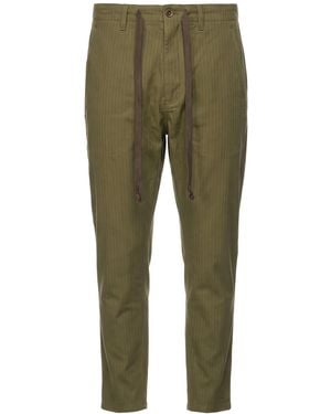 Uma Wang Khaki Pants Cotton - Green