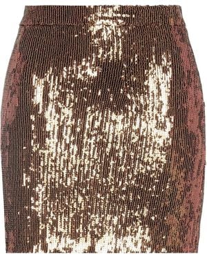Kontatto Mini Skirt Polyester - Brown