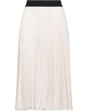 Shirtaporter Midi Skirt Polyester - White