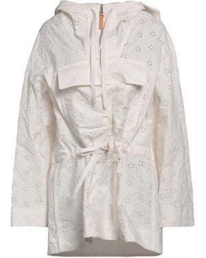 2 Moncler 1952 Overcoat & Trench Coat - White
