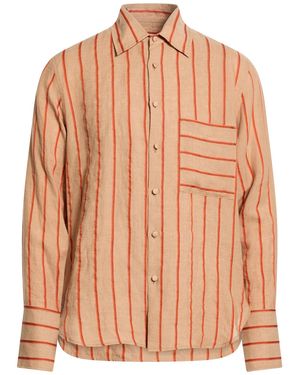 Sandro Shirt Linen, Polyester - Pink