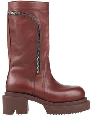 Rick Owens Boot Leather - Brown