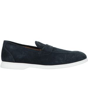 Kiton Midnight Loafers Leather - Blue
