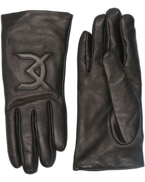 David Koma Gloves Lambskin - Black