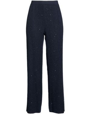 Gentry Portofino Trousers Virgin Wool, Alpaca Wool, Mohair Wool, Polyamide, Viscose - Blue