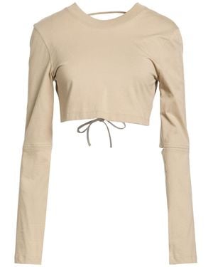 Jacquemus T-Shirt Cotton - Natural