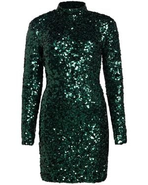 Pinko Mini Dress Polyester - Green