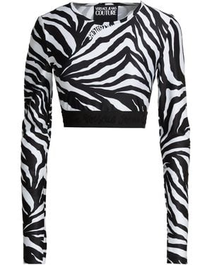 Versace Jeans Couture Top Polyamide, Elastane - Black