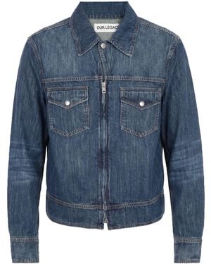 Our Legacy Denim Outerwear Cotton - Blue