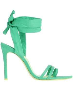 SCHUTZ SHOES Thong Sandal - Green
