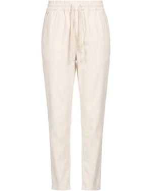 White Wise Pants Cotton, Elastane - Natural