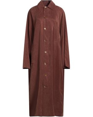 Tibi Overcoat & Trench Coat - Red