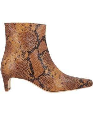 STAUD Ankle Boots Leather - Brown