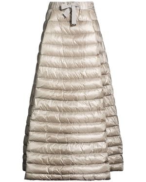 Herno Maxi Skirt Polyamide, Cotton, Polyester - Natural