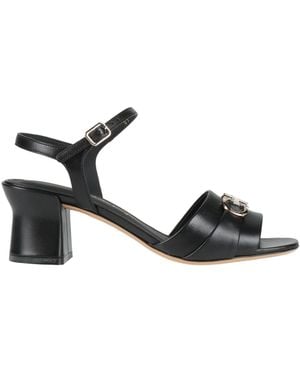 Ferragamo Ondina 55 Sandals Lambskin - Black