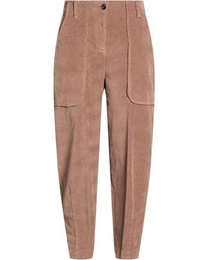 ALESSIA SANTI Pants Cotton, Elastane - Brown