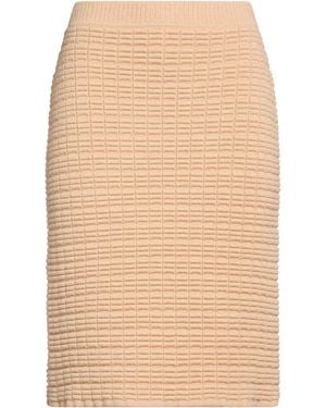 KHAITE Mini Skirt Cashmere, Polyamide - Natural