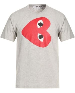 COMME DES GARÇONS PLAY Light T-Shirt Cotton - Grey