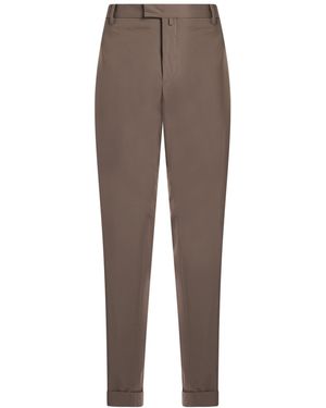 Briglia 1949 Taupe Pants Polyamide, Elastane - Brown