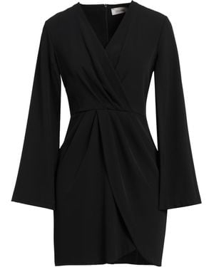 Motel Mini Dress Polyester, Elastane - Black