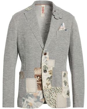 Bob Blazer Polyester, Cotton - Gray