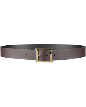 Orciani Dark Belt Leather - Grey