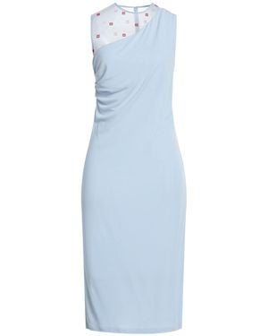 Givenchy Sky Midi Dress Viscose, Polyamide, Elastane - Blue