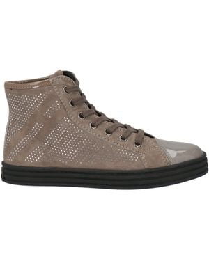 Hogan Rebel Sneakers Leather - Brown