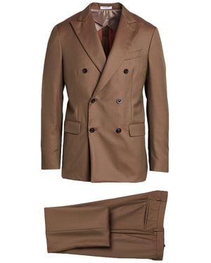 Boglioli Suit Wool - Brown