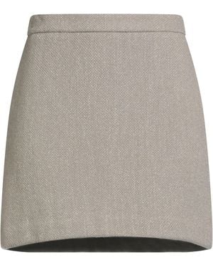 Roberto Collina Mini Skirt - Gray