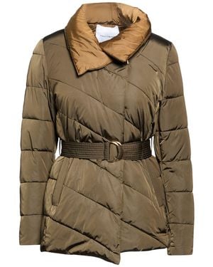 Fracomina Military Puffer Nylon - Green