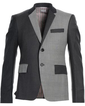 Thom Browne Blazer Wool - Black