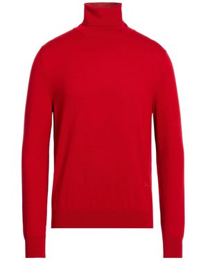 Isaia Turtleneck Wool - Red
