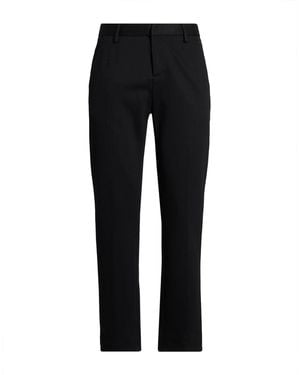 Dondup Trousers Viscose, Polyester, Polyamide, Elastane - Black