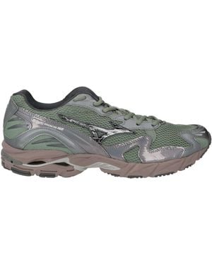 Mizuno Wave Rider Trainers Textile Fibres, Synthetic Material - Grey