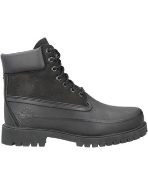 Timberland Ankle Boots Leather, Rubber - Black