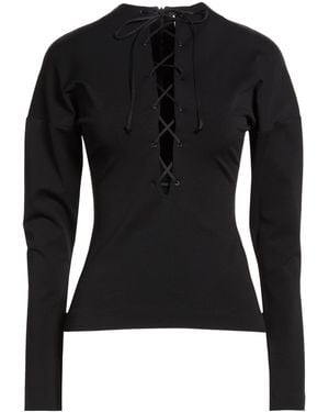 16Arlington Top Viscose, Nylon, Polyurethane - Black