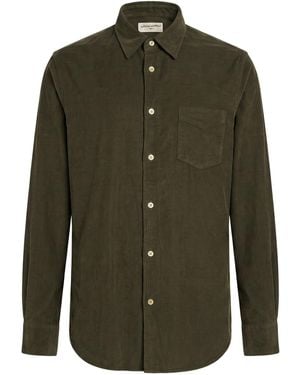 Officine Generale Shirt Cotton - Green