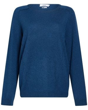 Not Shy Pullover - Blau