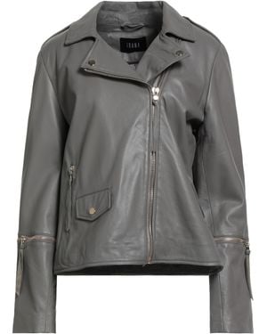 Ibana Jacket Leather - Gray
