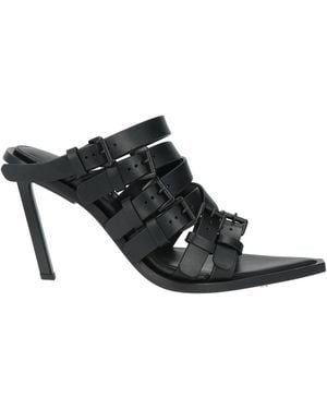 Ann Demeulemeester Sandals Leather - Black