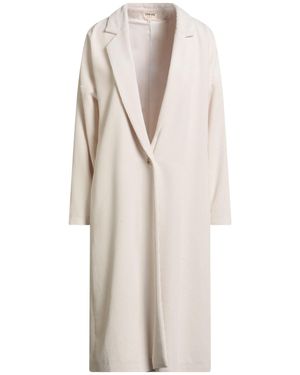 Toupy Overcoat & Trench Coat - White